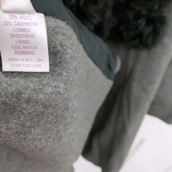 Nonoo Cosima Shearling Collar Jacket - Picture 8 of 14